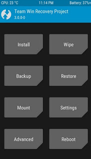 Recuperación TWRP TVRP