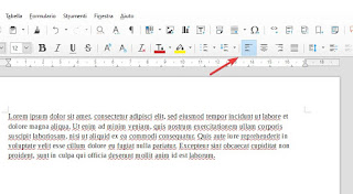 Alinear en LibreOffice Alinear LibreOffice