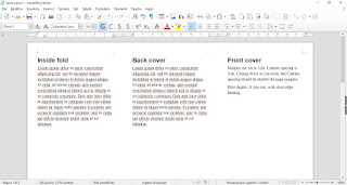 Folleto de LibreOffice Folletos gratuitos