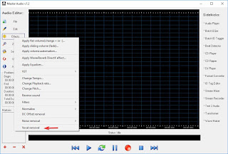 Programa maestro de audio