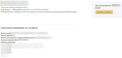 Perfil de vendedor de Amazon vendedor de amazonas