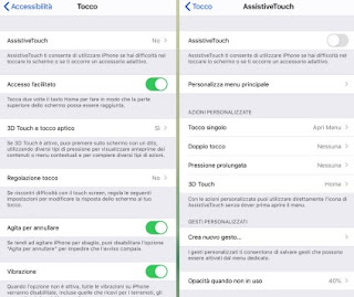 iPhone táctil de asistencia Toque de asistencia