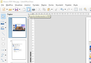 Creación de archivos PDF de LibreOffice Sorteo de LibreOffice