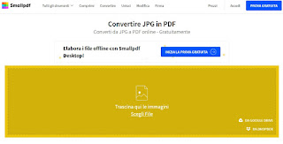 Sitio web de Smallpdf pequeño pdf