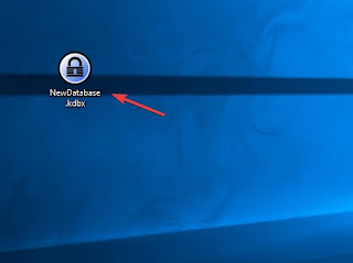 Base de datos KeePass Guarde la base de datos de KeePass