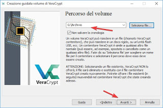 Asistente de volumen de VeraCrypt Volumen de VeraCrypt