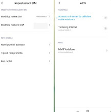 puntos de acceso de Android