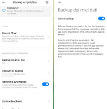 datos de Android