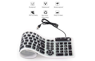 Teclado USB de goma teclado USB