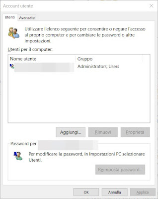 cuentas de usuario