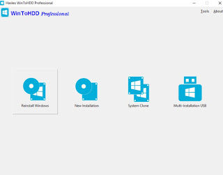 Aplicación WinToHDD WinToHDD