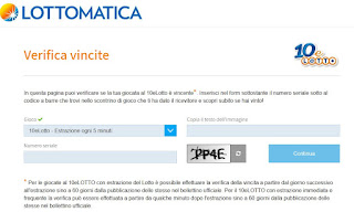 Cheque de ganancias de 10eLotto