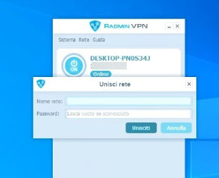 Únase a una VPN red VPN