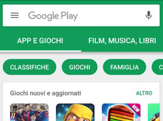 compras en grupo familiar en play store