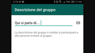 añadir descripción del grupo