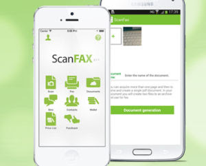 enviar faxes desde el movil