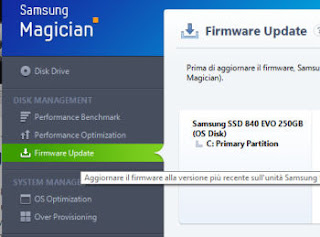 actualizar el firmware del disco duro