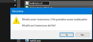 cambiar extensión de archivo