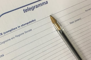 telegrama en línea
