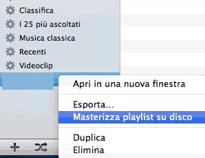 CD de audio Mac