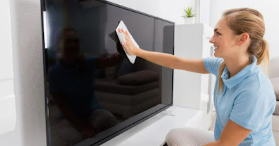 Pantalla en blanco