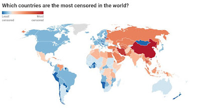 mapa de censura en internet