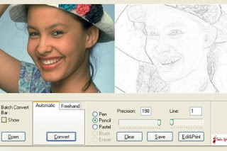 convirtiéndose en dibujos