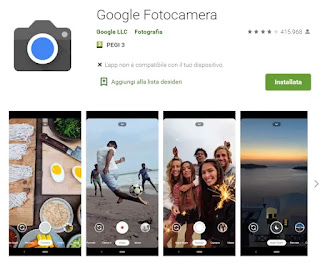 cámara de google apk