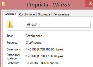 limpiar la carpeta winxs