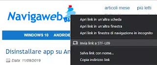 enviar enlaces a dispositivos