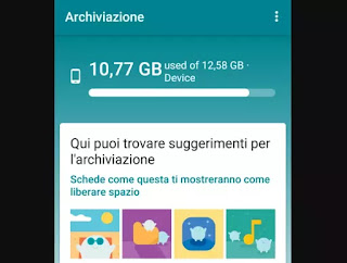 administrador de archivos de google android