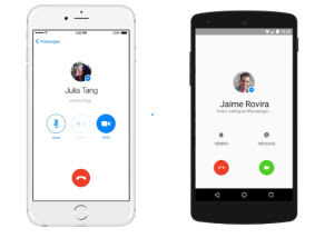 videollamada con facebook desde android y iphone