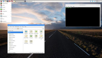 sistema de frambuesa en pc
