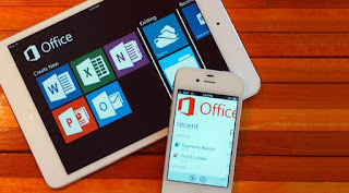 teléfono inteligente de oficina