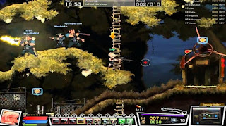 Juego de disparos de babosas metálicas en 2D