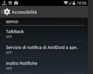 accesibilidad para android