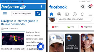 pantalla dividida de android