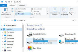 cambiar vista de carpeta windows 10