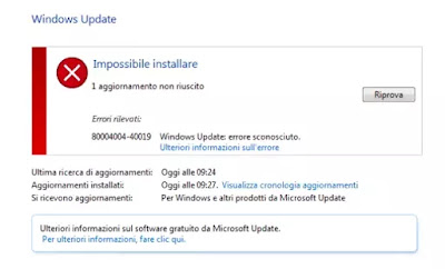 solución de actualización de Windows