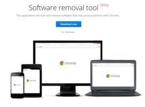 herramienta de desinstalación de google