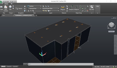 Vista verdadera de DWG