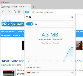 vpn gratis con opera