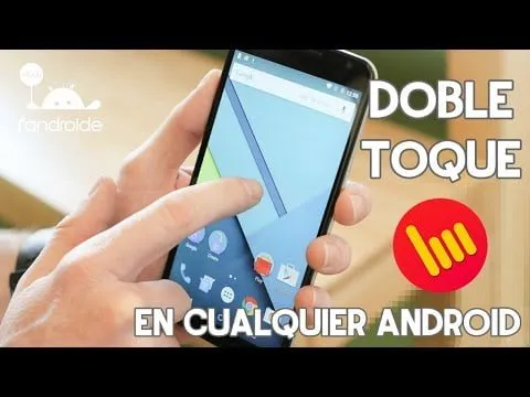 bloquear la pantalla de android con un doble toque