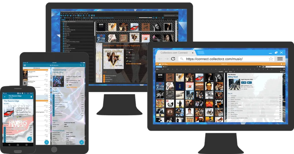 clz music base de datos de musica para android