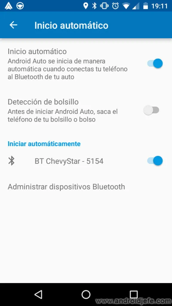 como activar bluetooth automaticamente al recibir o iniciar una llamada en android