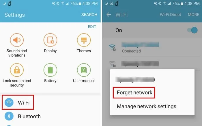como arreglar el wi fi se congela al obtener ip en android