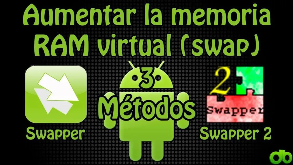 como aumentar la ram en android usando swapper