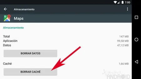 como borrar el cache en android y para que sirve