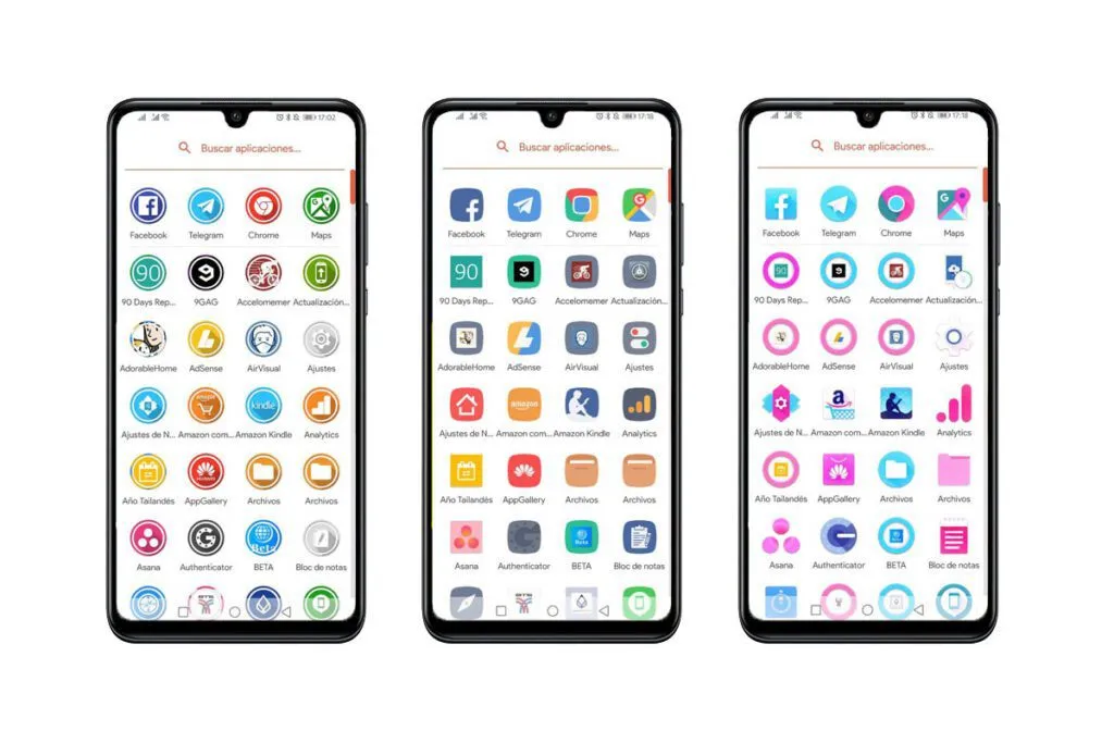 como cambiar iconos en android con un nuevo lanzador o stock