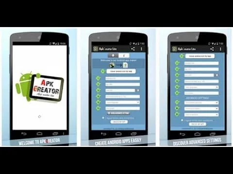 como crear una aplicacion de android con apkcreator
